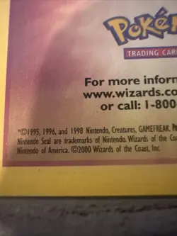# Ancient Mew Promo Detail Card Insert Pokemon TCG WoTC Vintage NM - Image 3