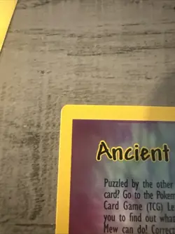 # Ancient Mew Promo Detail Card Insert Pokemon TCG WoTC Vintage NM - Image 4