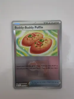 Buddy-Buddy Poffin 144/162 Reverse Holo Play! Prize Pack Series Pokemon TCG - Image 1
