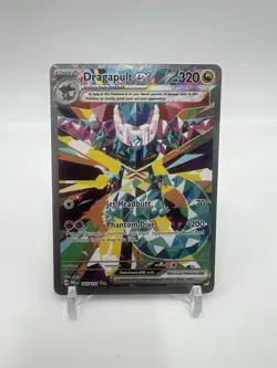 Dragapult EX Prismatic Evolutions Special Illustration Rare 165/131 Pokemon NM - Image 1