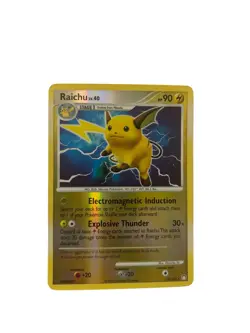 Raichu 15/123 Holo Rare Vintage 2007 Pokemon Mysterious Treasures LP - Image 1