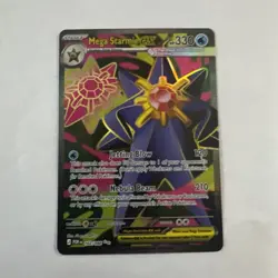 Mega Starmie EX 102/088 Full Art Ultra Rare Pokemon TCG: Perfect Order - Image 1