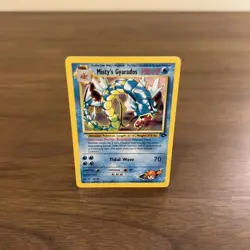 Pokemon TCG Misty's Gyarados Holo Rare Gym Challenge 13/132 Unlimited NM - Image 3