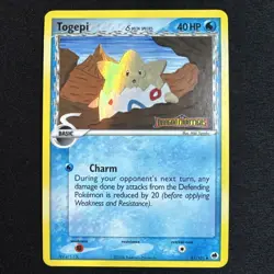 Togepi Delta Species 41/101 EX Dragon Frontiers Reverse Holo Stamped Pokemon TCG - Image 1
