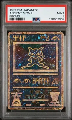 Ancient Mew Pokemon TCG 2000 Movie Promo Holo PSA 9 Nintendo English 1 - Image 1