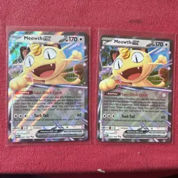 Meowth ex 62/88 Double Rare Pokemon Perfect Order ME03 NM - Image 3