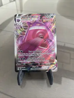Gengar - Pokemon TCG VMAX 157/264 Swsh08: Fusion Strike Holo Full Art NM/M - Image 1