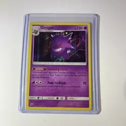 Pokemon TCG Gengar Crimson Invasion 38/111 Holo Rare - Image 1