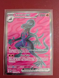Pokemon TCG - Salazzle 101/088 Mega Evolution Perfect Order Full Art Rare Holo - Image 1