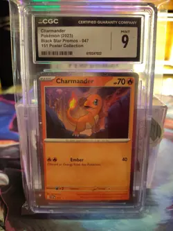 Pokemon TCG Charmander Svp Black Star Promos SVP 047 Holo Promo Promo - Image 1