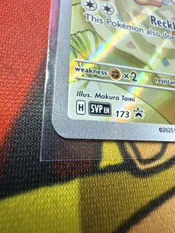 Pokemon TCG Eevee SVP Promo Scarlet & Violet 173 Sleepy Eevee Black Star NM/ LP - Image 3