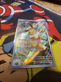 Pokemon TCG Eevee SVP Promo Scarlet & Violet 173 Sleepy Eevee Black Star NM/ LP - Image 5