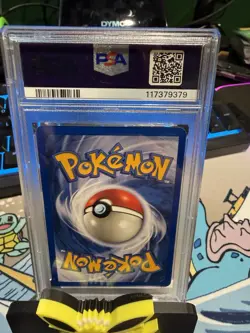 2000 POKEMON PROMO BLACK STAR GAME BOY #10 MEOWTH-HOLO PSA 8 - Image 2