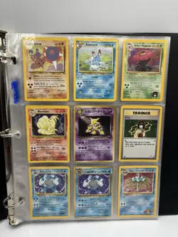 Pokemon 1990s/2000s TCG Foil Binder Lot - Image 1