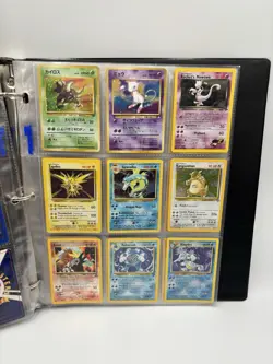 Pokemon 1990s/2000s TCG Foil Binder Lot - Image 3