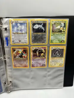 Pokemon 1990s/2000s TCG Foil Binder Lot - Image 5