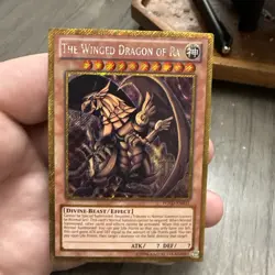 The Winged Dragon of Ra GOLD SECRET RARE Unlimited VLP PGLD-EN031 - Image 1