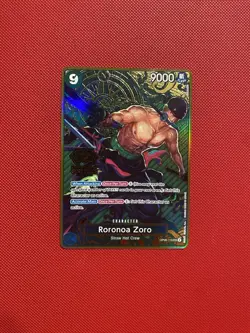 Roronoa Zoro One Piece Card TCG Japanese 2nd Anniversary Set OP06-118 English - Image 1