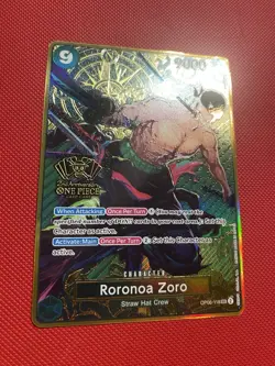 Roronoa Zoro One Piece Card TCG Japanese 2nd Anniversary Set OP06-118 English - Image 4