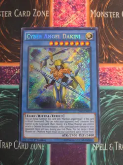 Yu-Gi-Oh! Cyber Angel Dakini DRL3-EN014 1st Edition Secret Rare NM/LP - Image 1
