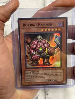 Inferno Hammer (Capsule Monster Coliseum) CMC-EN002 Yu-Gi-Oh! Card MP/LP - Image 2