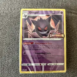 Gengar SWSH241 Lost Origin Prerelease SWSH Promo Stamp Card - Image 1