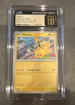 Pikachu - 225 (World Championship 2025) 225 Sv: Scarlet & Violet Promo Cards BO - Image 1