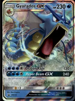 Gyarados GX Promo SM Promos SM212 Water Holofoil Pokemon Card - Image 1