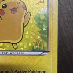 Pikachu 5/12 Holo Promo McDonald's Collection 2013 Pokemon TCG Card - Image 4