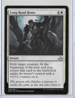 MTG Long Road Home Eldritch Moon (EMN) Uncommon Magic Card #034/205 Unplayed - Image 1