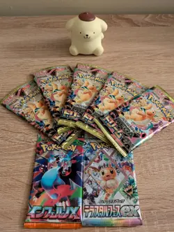 Pokemon Card 5 MEGA Dream ex Booster pack M2a Japanese NEW random +2 pack Set - Image 1