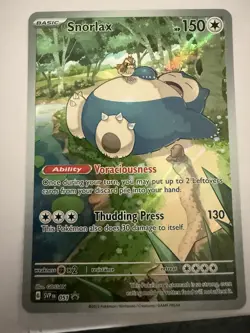 Snorlax 051 Sv: Scarlet & Violet Promo Cards Holo - NM - Image 1