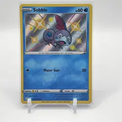 Sobble - SV025/SV122 - Baby Shiny - Shining Fates - Pokemon Card - NM/M - Image 1