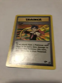 Pokemon Koga 106/132 Gym Challenge Non-Holo Rare Pokemon Card WOTC LP - Image 2