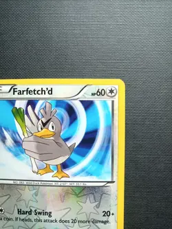Pokemon Card Farfetch'd Reverse Holo 107/149 Boundaries Crossed Near Mint - Image 2