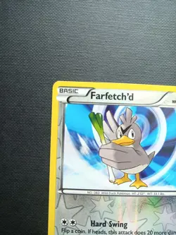 Pokemon Card Farfetch'd Reverse Holo 107/149 Boundaries Crossed Near Mint - Image 3