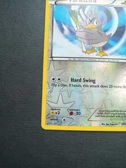 Pokemon Card Farfetch'd Reverse Holo 107/149 Boundaries Crossed Near Mint - Image 4