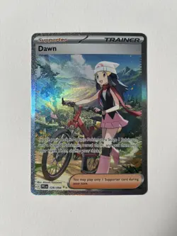 Pokemon Dawn 129/94 SIR 2025 TCG Phantasmal Flames English Card NM - Image 1