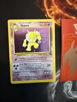 1999 Pokemon Card Fossil #8 8/62 Hypno Holo Rare WoTC 052 💎NM ++💎 - Image 2