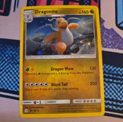 Dragonite 96/149 Sun and Moon Holo Pokemon Card TCG - Image 1