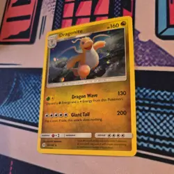 Dragonite 96/149 Sun and Moon Holo Pokemon Card TCG - Image 3