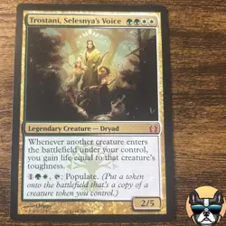 Magic the Gathering MTG- Trostani, Selesnya's Voice- NM- 206/274- RtoR - Image 1