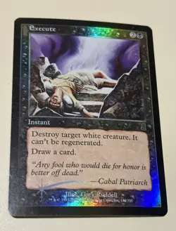 Execute 1x FOIL MtG FOIL Odyssey Instant - Image 1