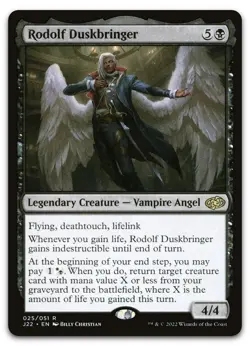 Rodolf Duskbringer #25 (NM) Jumpstart 2022 J22 Magic MTG - Image 1