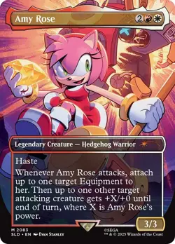 Amy Rose (2083) - Sonic the Hedgehog Secret Lair - Mythic Rare Borderless - Image 1