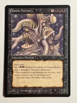 MTG - Cosmic Horror - Legends - NM English Magic 1994 - Image 1