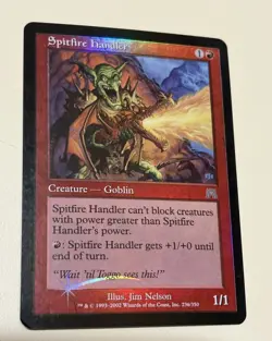 MTG - Onslaught - Spitfire Handler - Foil - NM 236/350 - Image 1