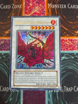 Yu-Gi-Oh! Black Rose Dragon CSOC-EN039 Ultra Rare Unlimited Near Mint - Image 1