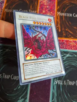 Yu-Gi-Oh! Black Rose Dragon CSOC-EN039 Ultra Rare Unlimited Near Mint - Image 2