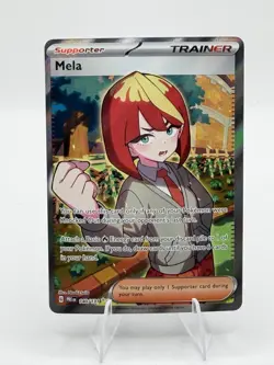 Pokemon TCG Mela 140/131 Holofoil Prismatic Evolutions Ultra Rare NM - Image 1